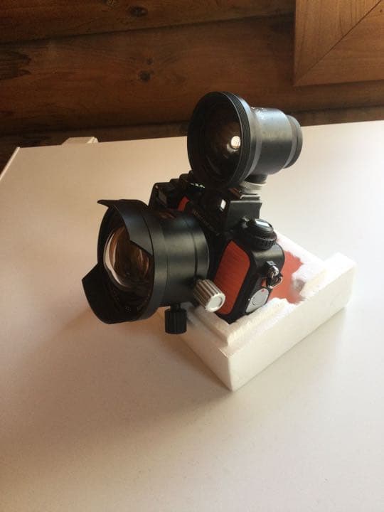 ニコノスV、15ミリレンズ、光学ファインダー