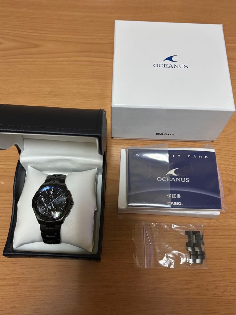 カシオ オシアナス　Manta OCW-S5000B-1AJF