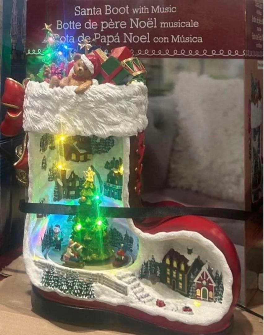 新品クリスマス デコレーション 8曲入り ギフト プレゼント オルゴール外国