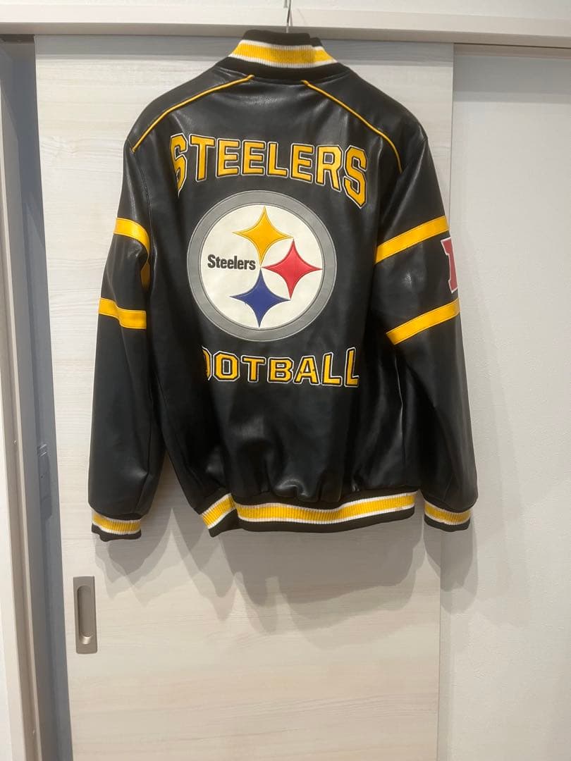 NFL レザージャケット　古着