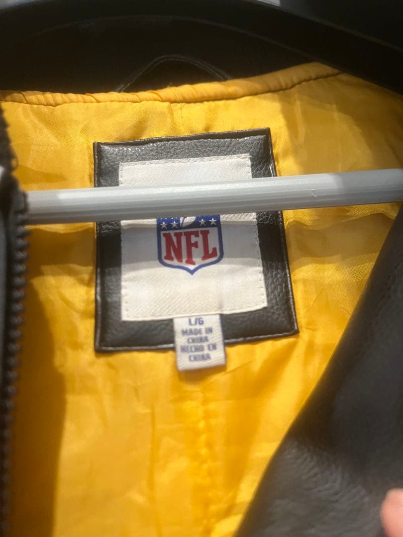 NFL レザージャケット　古着