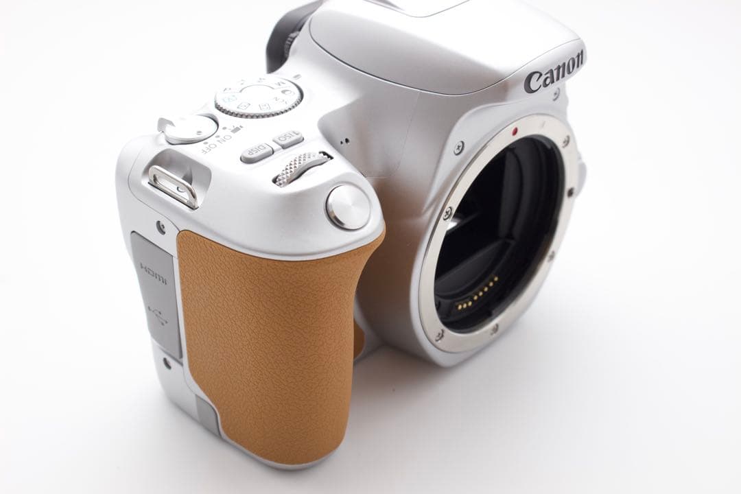 ゲリラセール！ほぼ新品❣️Canon EOS Kiss X9 ダブルレンズシルバー