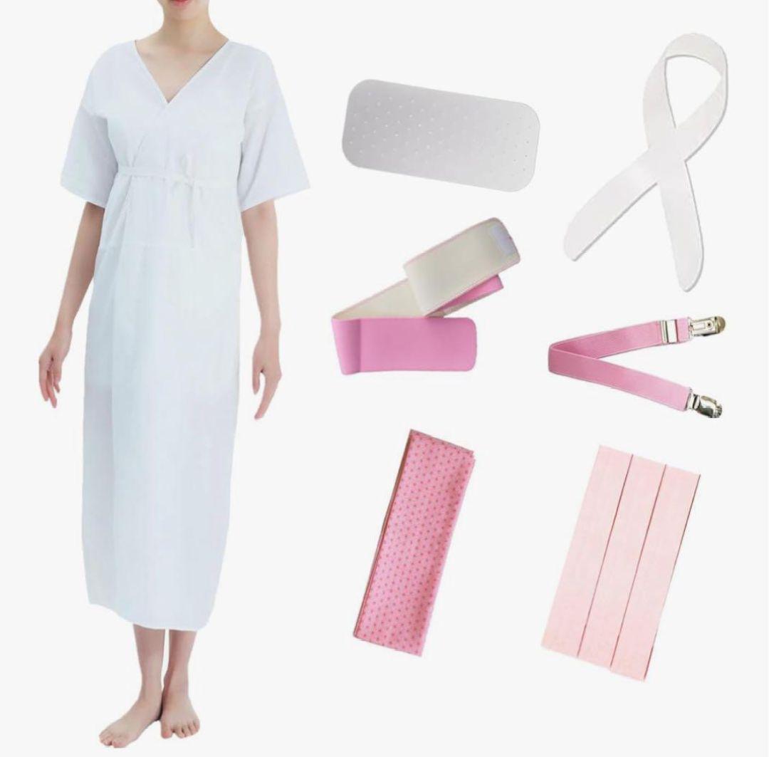 未使用 浴衣セット 花柄 黒帯