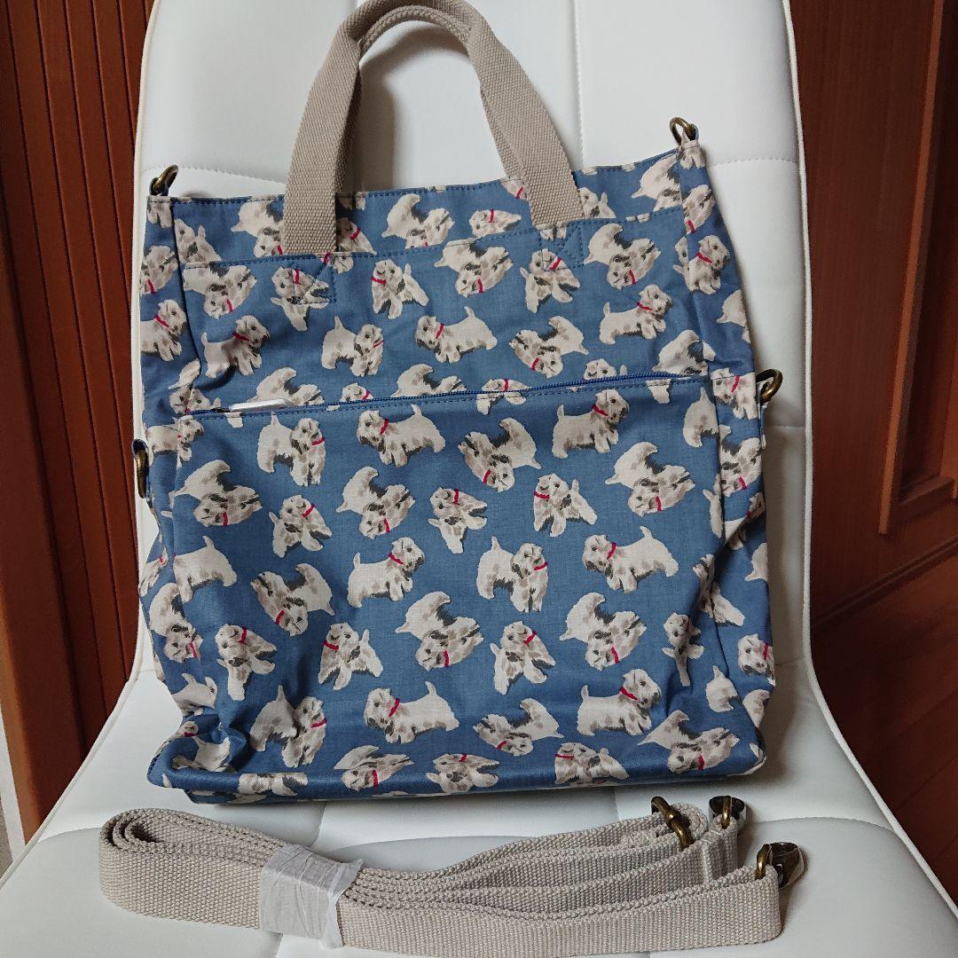 【新品未使用】キャスキッドソン ショルダー バッグ　犬