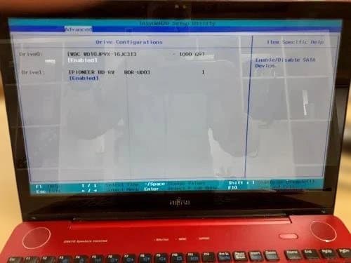 80L0205-05 LIFEBOOK AH77/B1 メモリ8GB/1TB