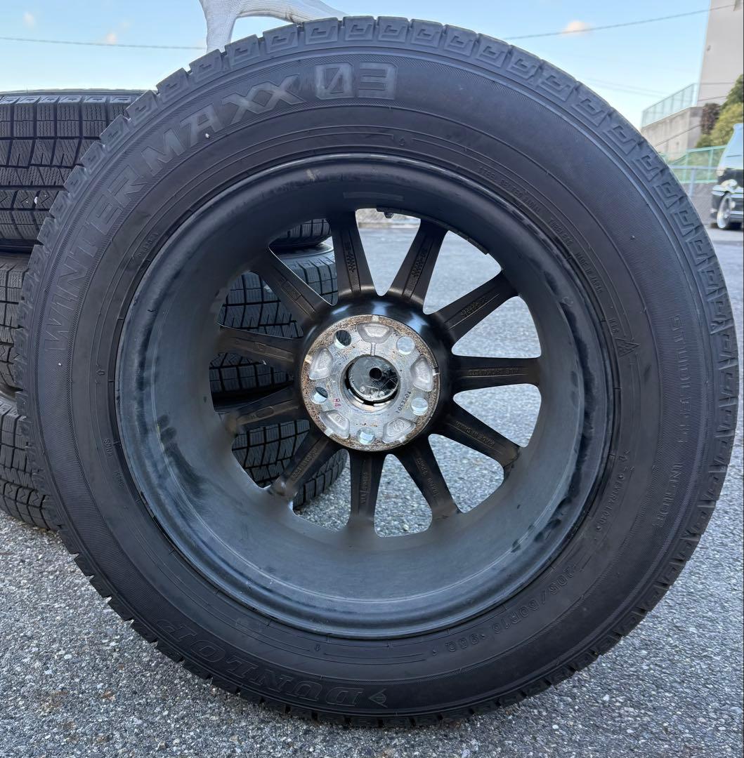 mak【ダンロップ24年製/タイヤホイールセット】スタッドレス