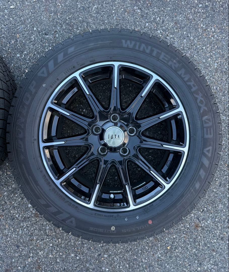 mak【ダンロップ24年製/タイヤホイールセット】スタッドレス