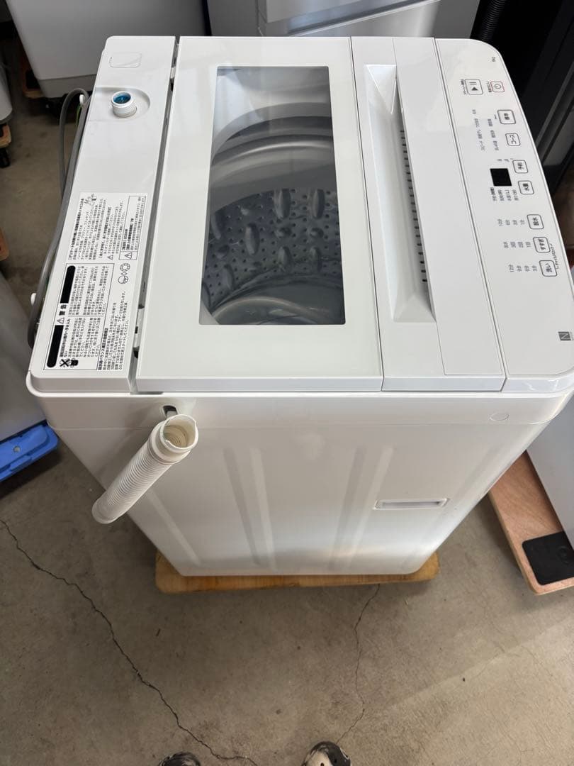 女性オーナーニトリ 全自動洗濯機 6kg NT60T1WH 2024年製 美品