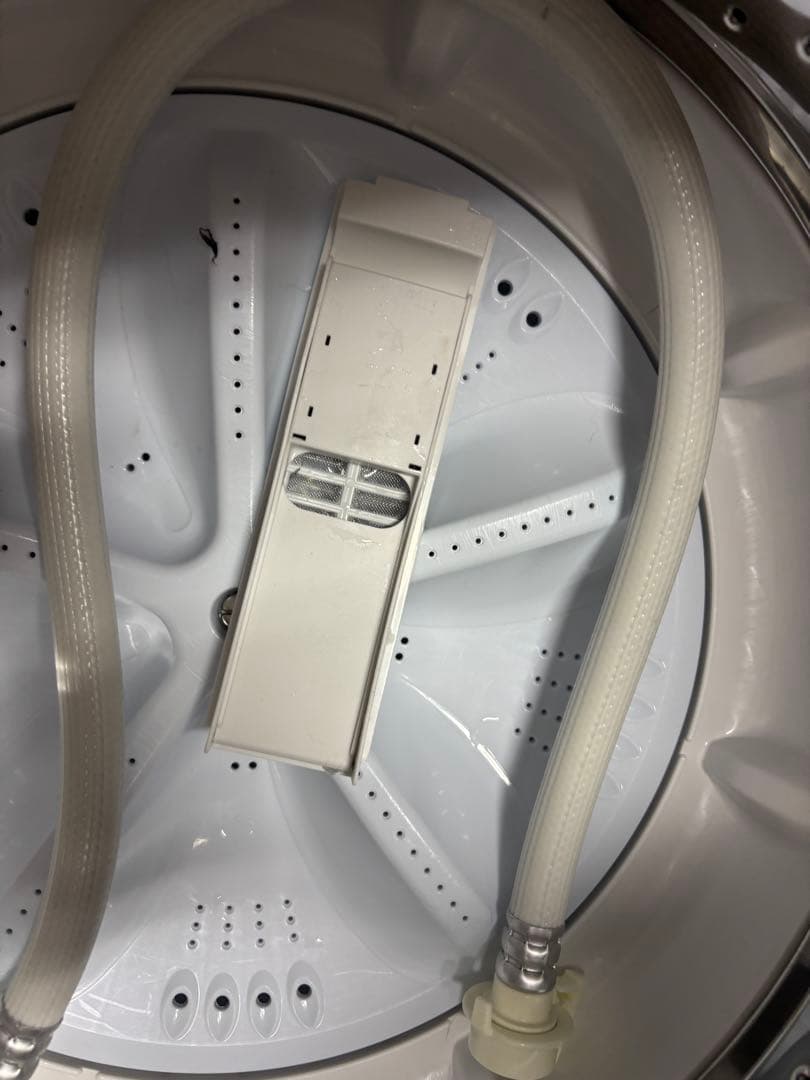 女性オーナーニトリ 全自動洗濯機 6kg NT60T1WH 2024年製 美品