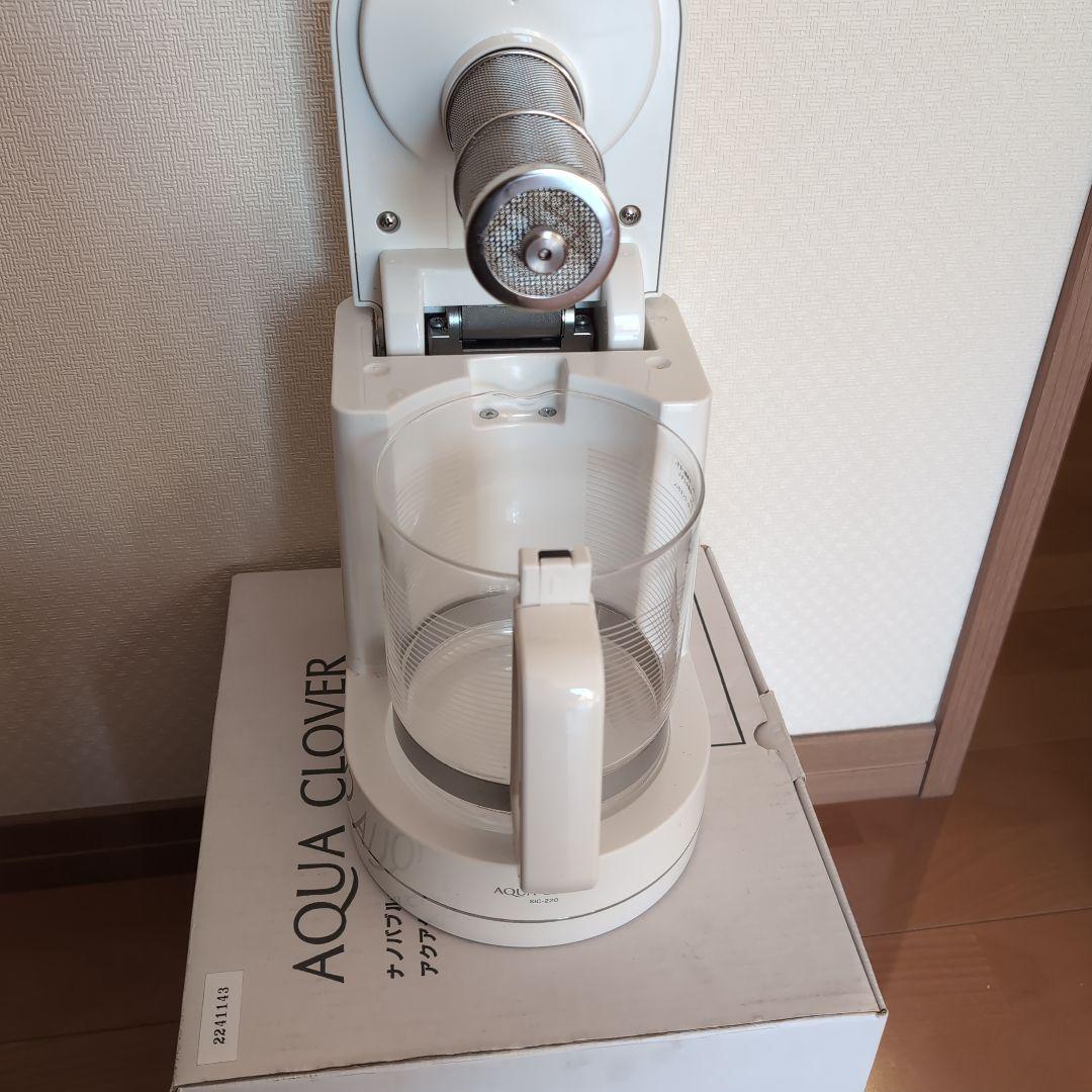 L猫さん限定 アクアクローバー ナノバブル水素水生成器 SIC-220 ホワイト
