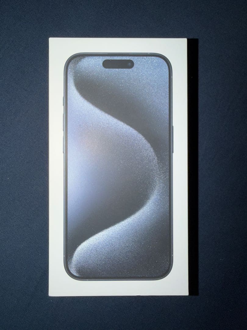 iPhone15pro 256GB ブルーチタニウム