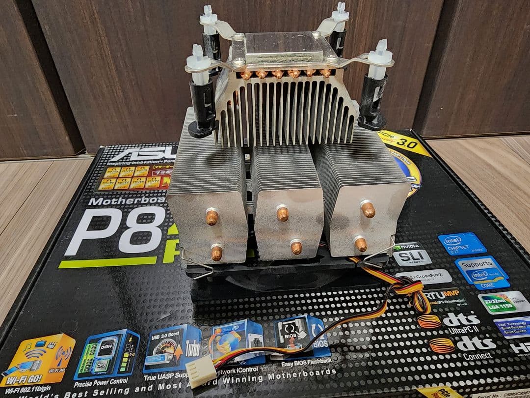 ASUS P8Z77-V PRO　CPU、32GBメモリ、CPUクーラー付き