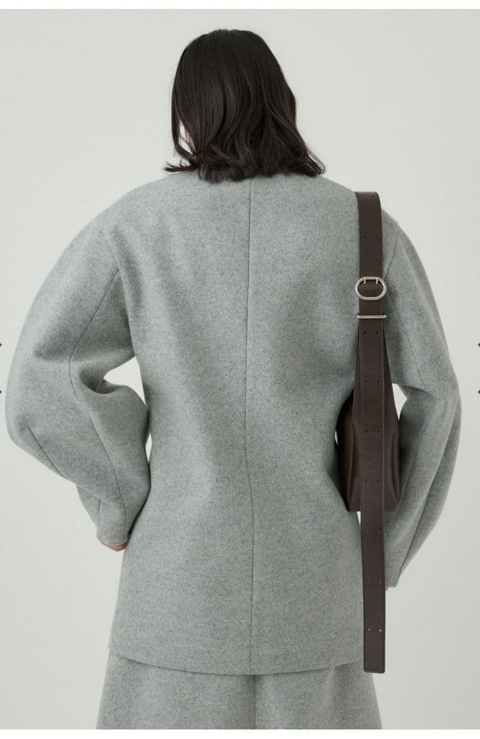 ＊新品未使用　CHAOS カオス ポロッコカーディガン シルバーグレー