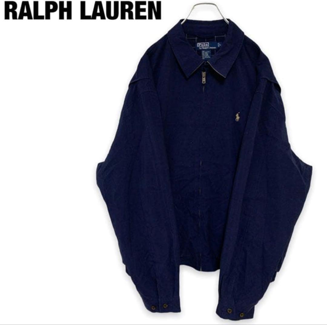 Ralph Lauren ネイビーブルゾン　L
