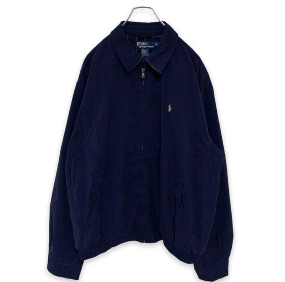 Ralph Lauren ネイビーブルゾン　L