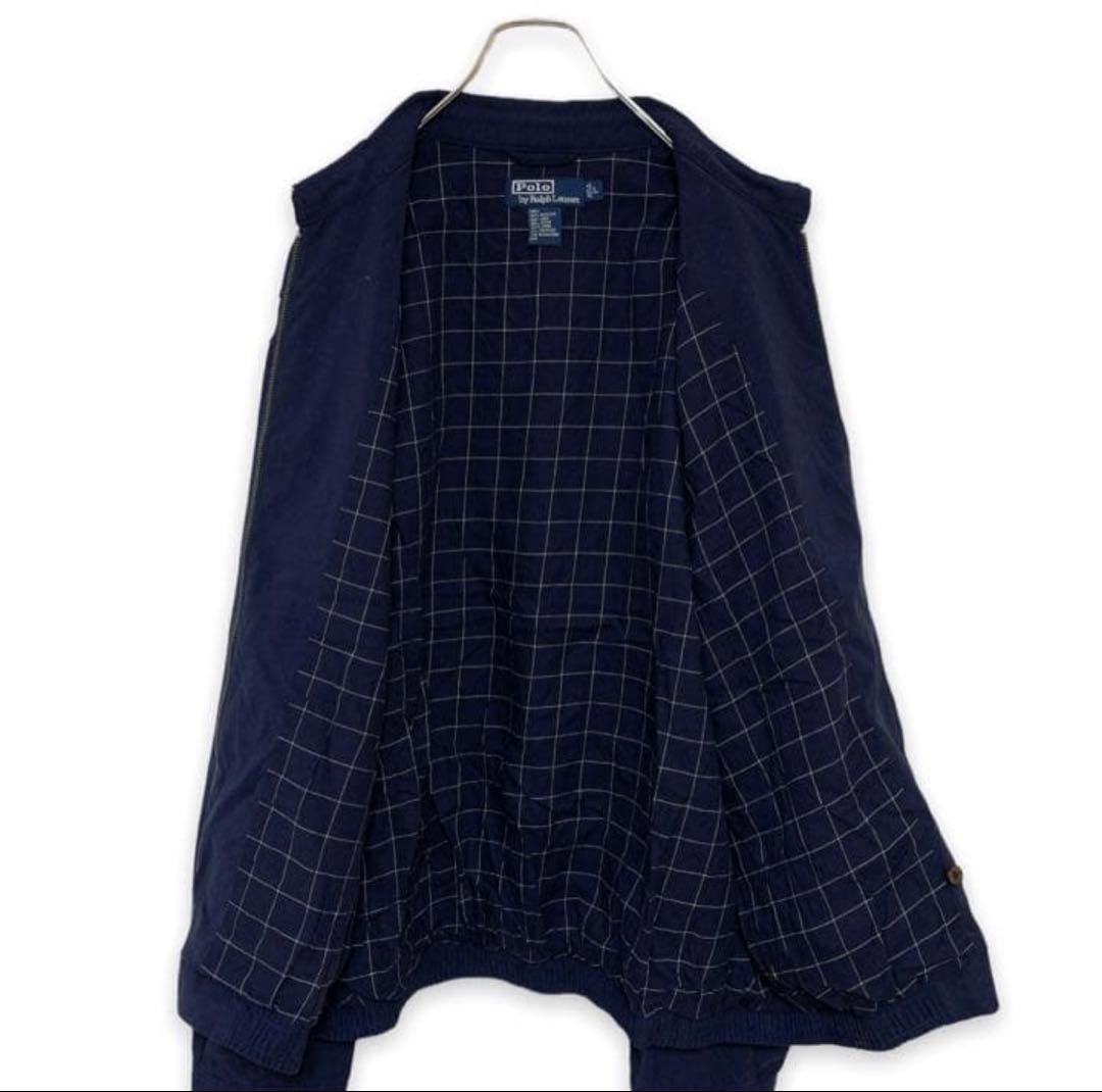 Ralph Lauren ネイビーブルゾン　L