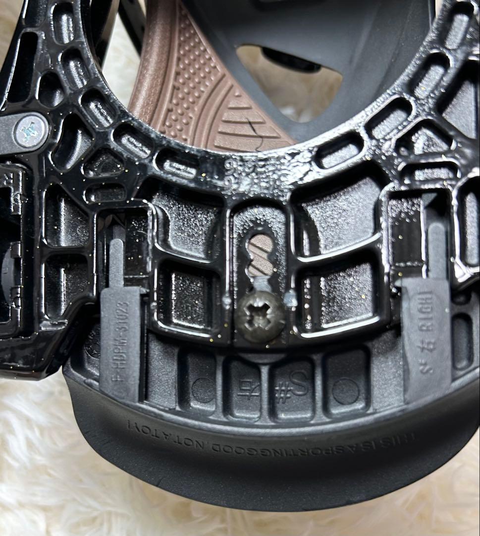 head スノーボードビンディング S スノボ　ブラック　ブラウン