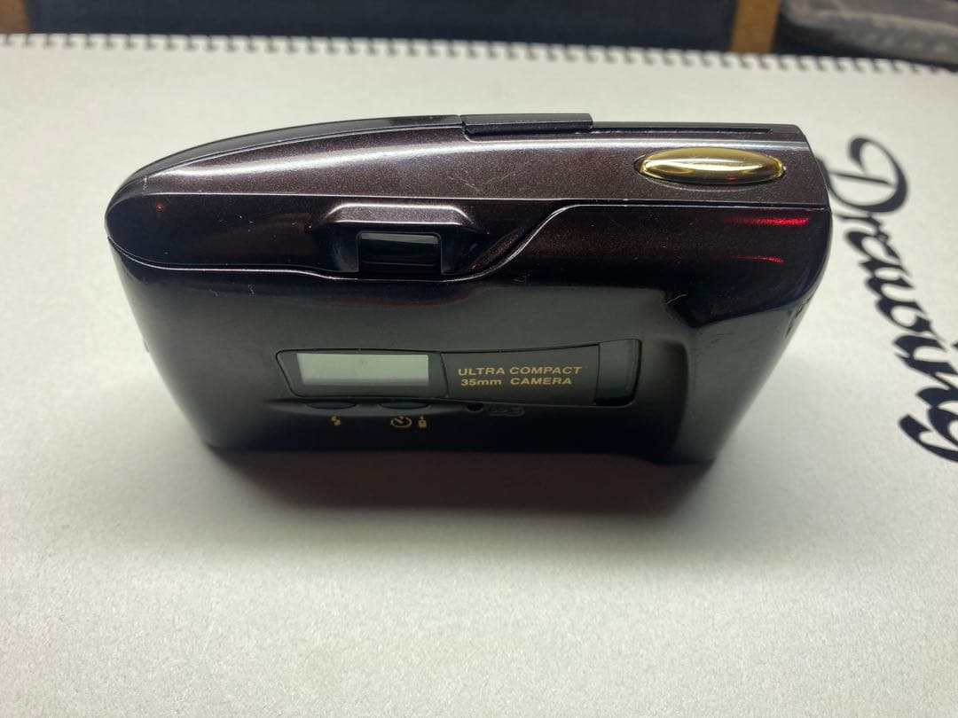 OLYMPUS MJU ii LIMITED バーガンディ フィルムカメラ