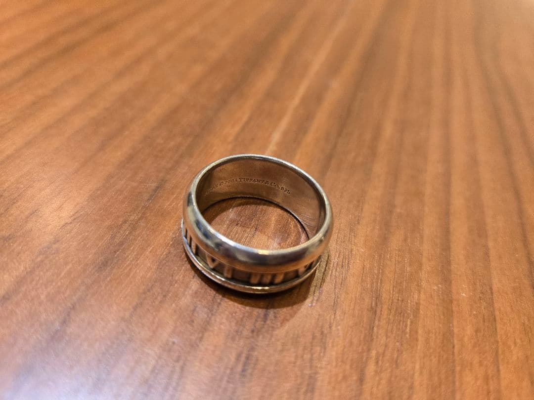 美品 Tiffany&Co. アクセサリー シルバー リング 指輪17.5号