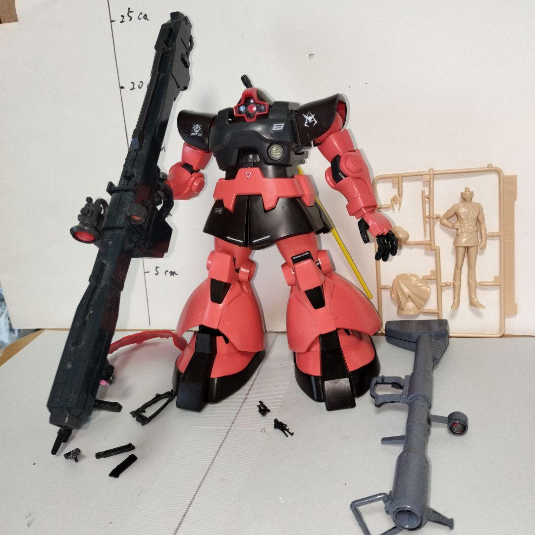 孫*空様 MG 1/100 シャア専用リック・ドム 塗装完成品 プレバン限定 ガ