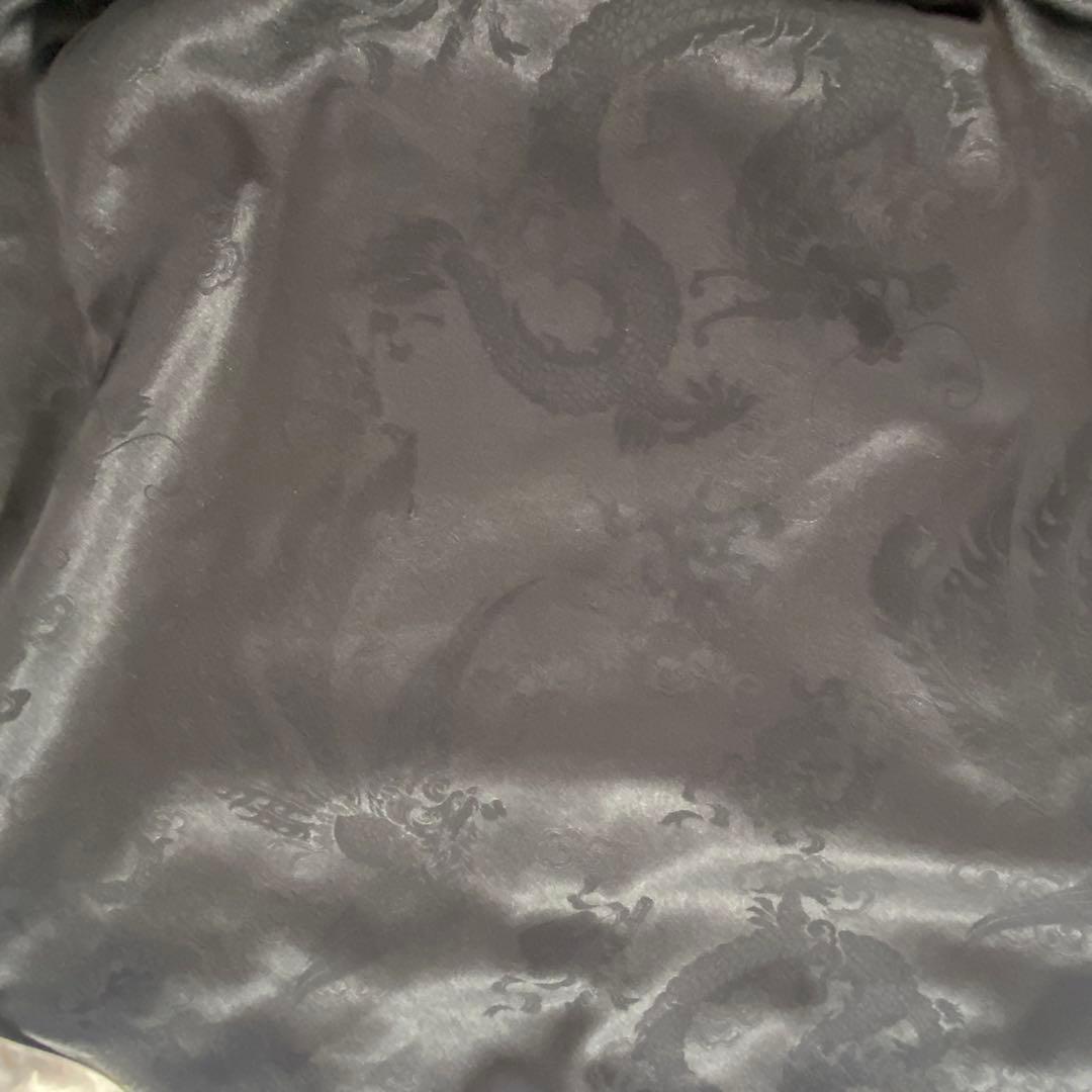 絡繰魂 リバーシブル スカジャン M 和柄　龍 刺繍