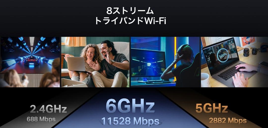 TP-Link Archer BE700 トライバンドルーターWiFi7