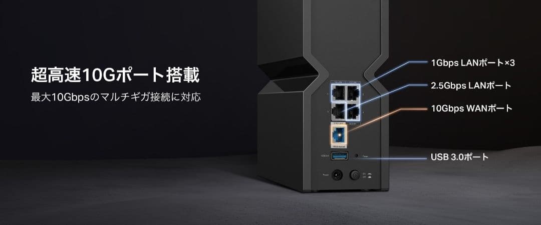 TP-Link Archer BE700 トライバンドルーターWiFi7