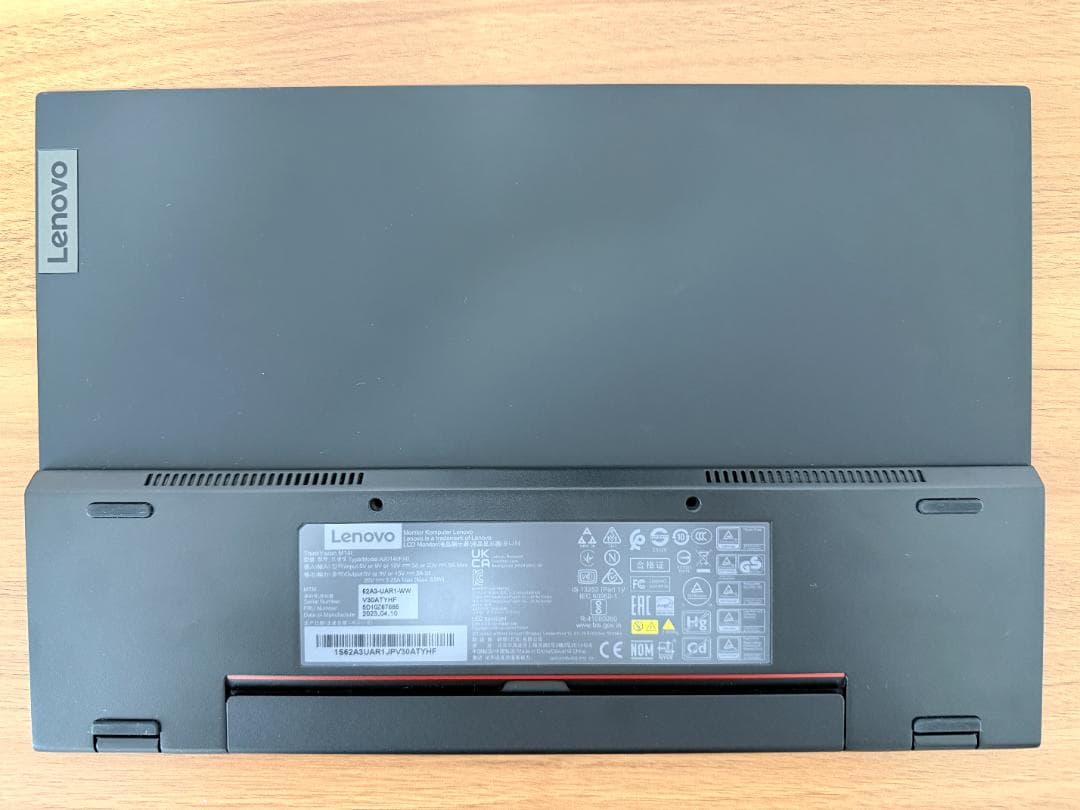 Lenovo ThinkVision M14t タッチ対応 モバイルモニター