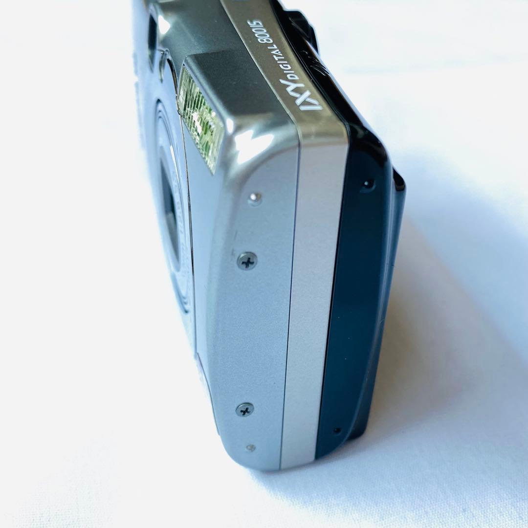 Canon キャノン IXY 800IS PC1176 シルバー デジカメ 中古