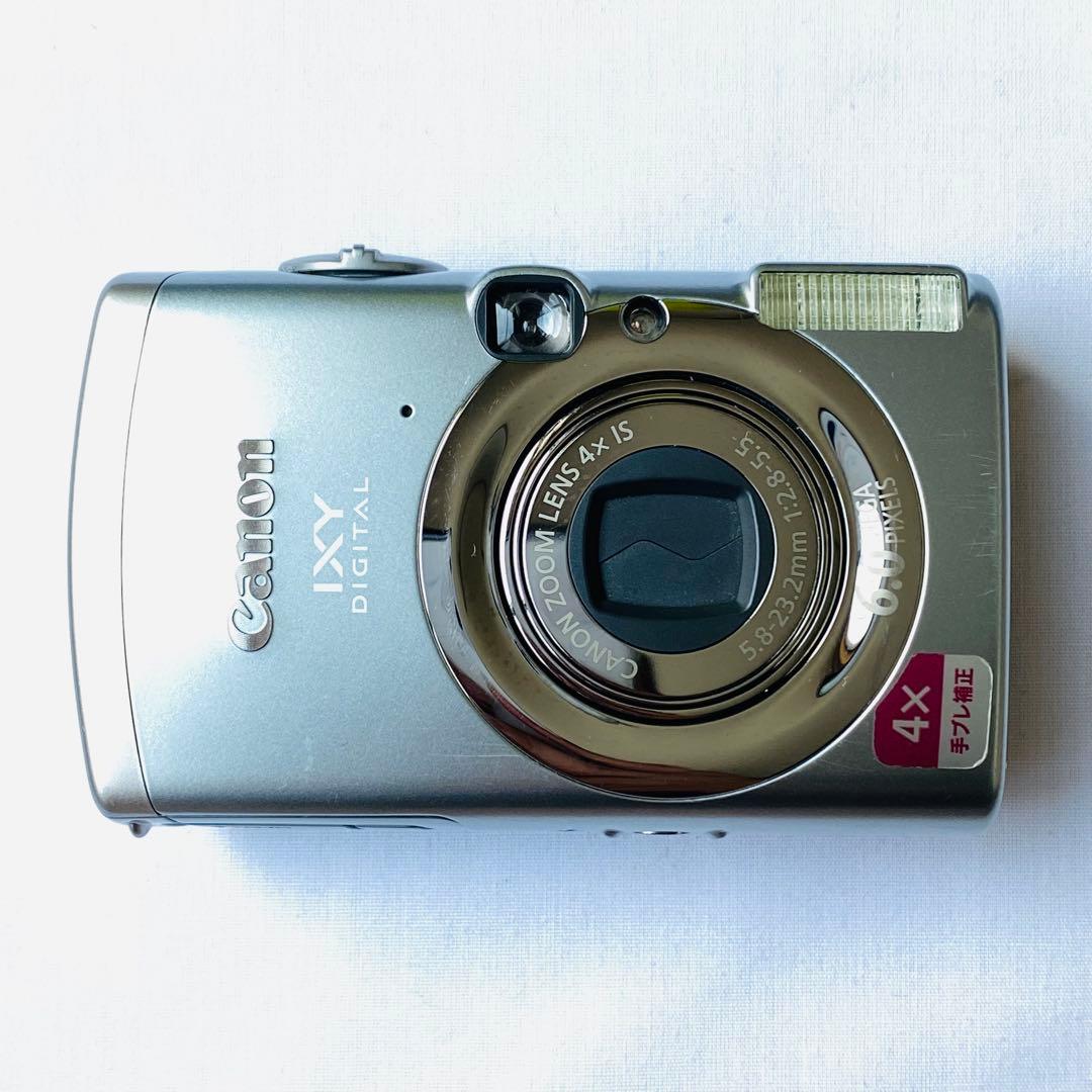 Canon キャノン IXY 800IS PC1176 シルバー デジカメ 中古