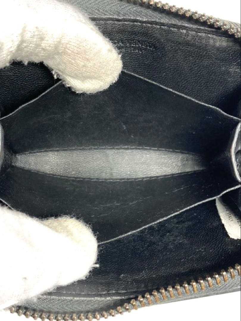 美品　ボッテガヴェネタ　イントレチャート　ケース　カードケース　グレー