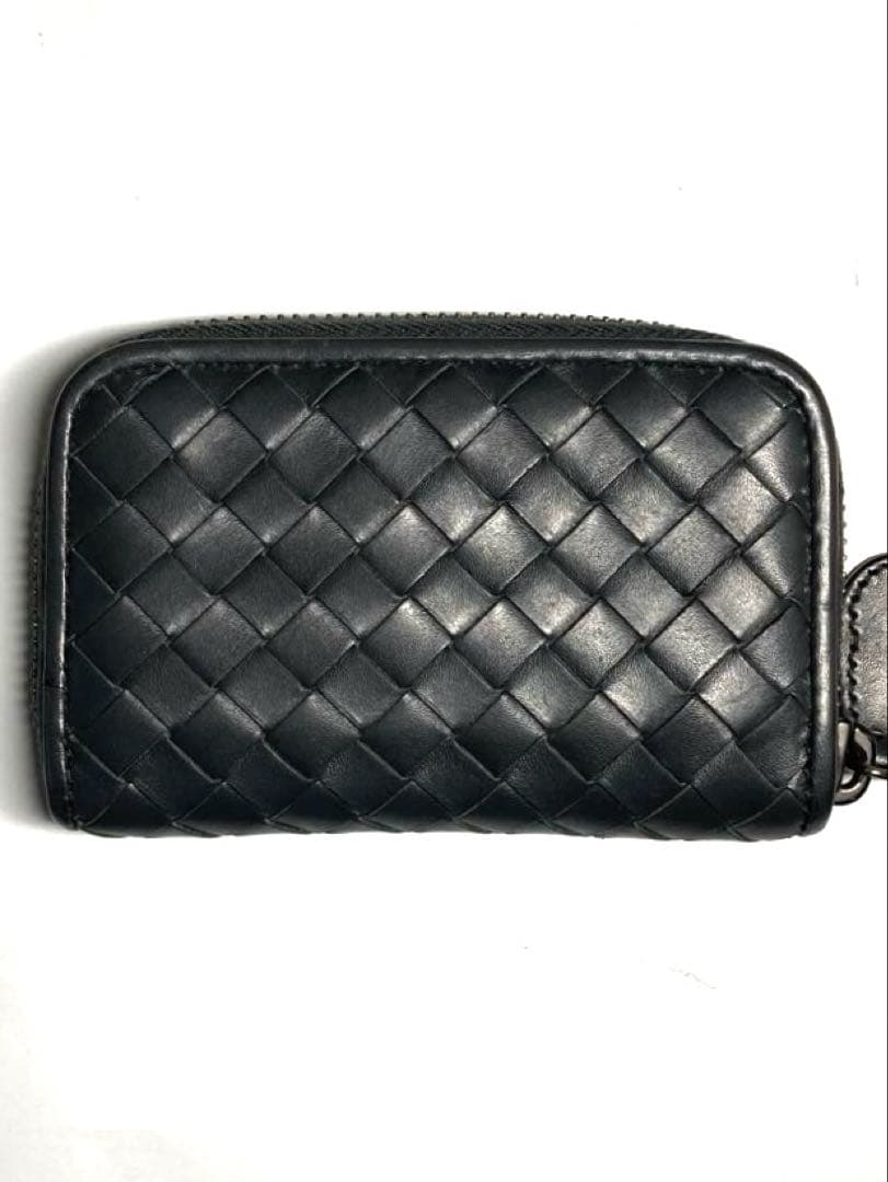 美品　ボッテガヴェネタ　イントレチャート　ケース　カードケース　グレー