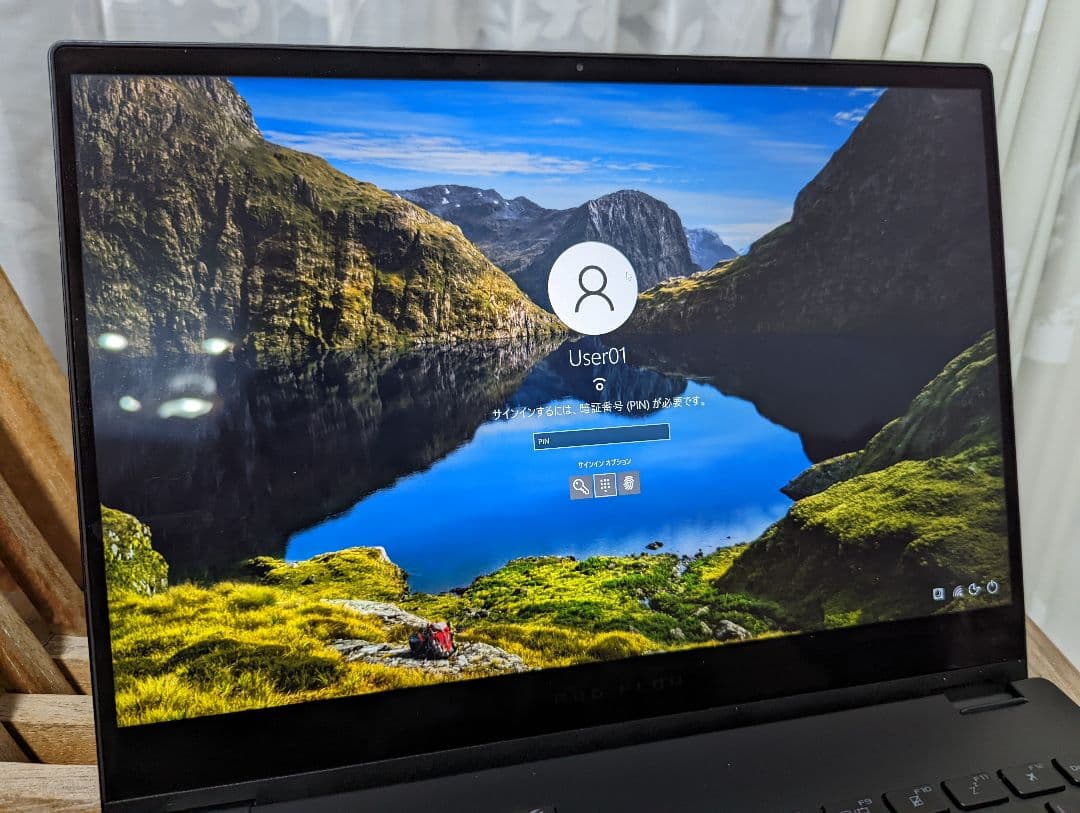 その他ノートPC本体 ASUS ROG Flow X13 GV301QH-R9G1650BKS 4K