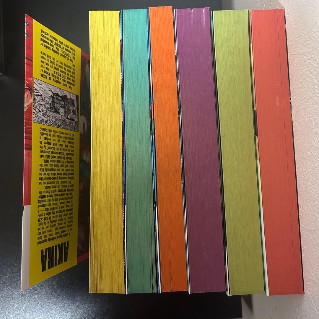 AKIRA 1〜6巻　全巻セット 大友克洋　【美品】【匿名配送】