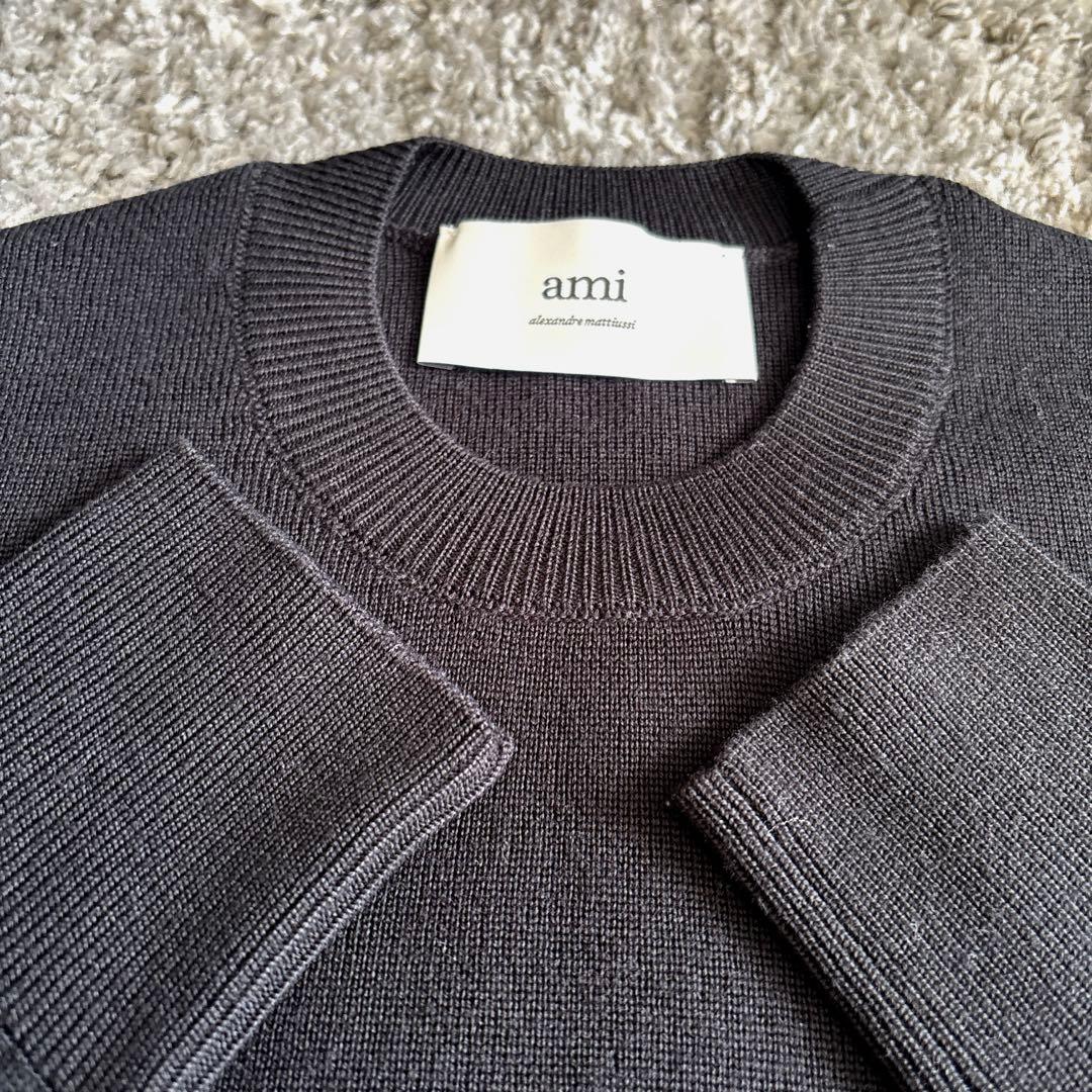 アミパリス AMI Paris ニットSブラック