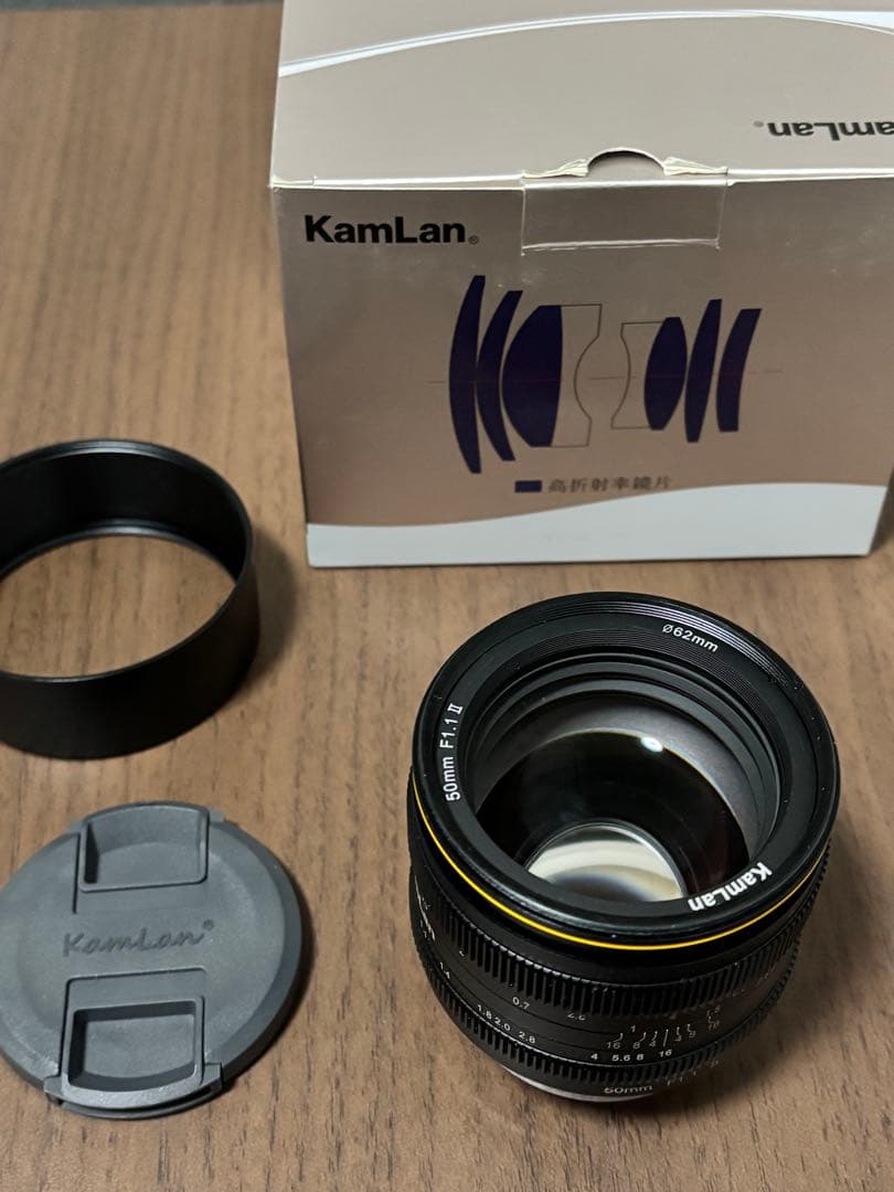 Xマウント　KamLan 50mm F1.1 II レンズ