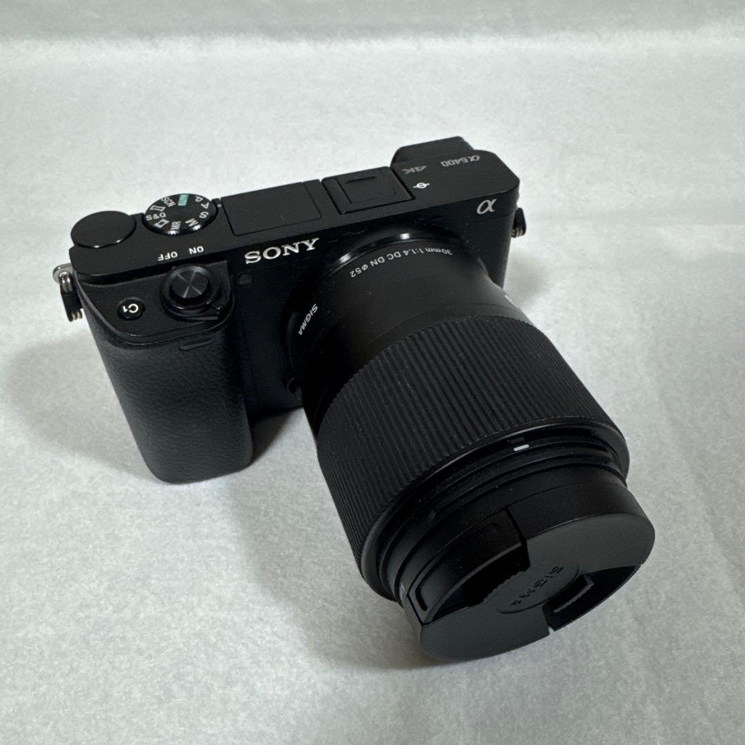 【美品】SONY α6400 + SIGMA 30mm F1.4 DC DN