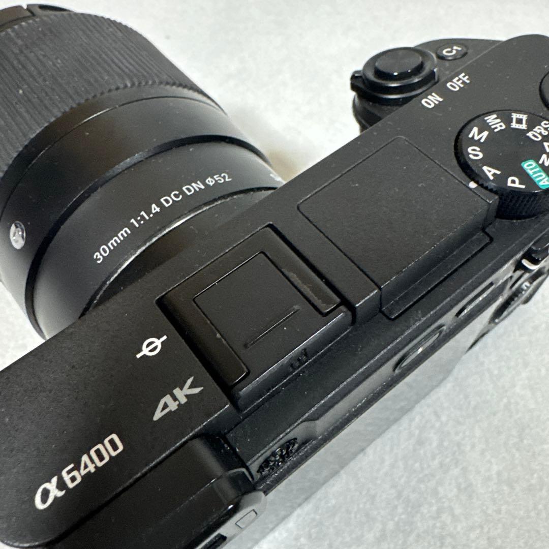 【美品】SONY α6400 + SIGMA 30mm F1.4 DC DN