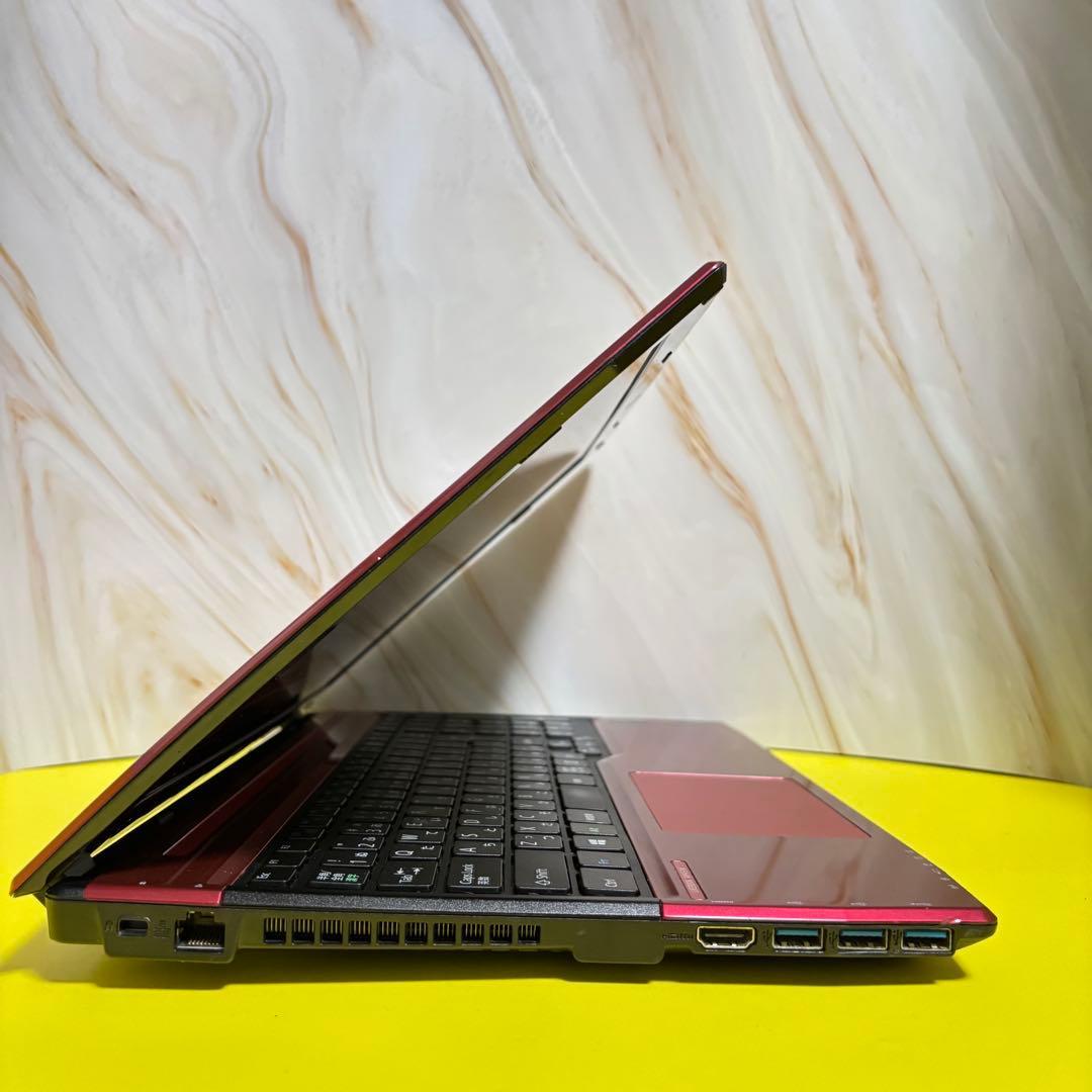 【Office2021付】メモリ8GB！富士通★Win11★爆速SSDノートPC