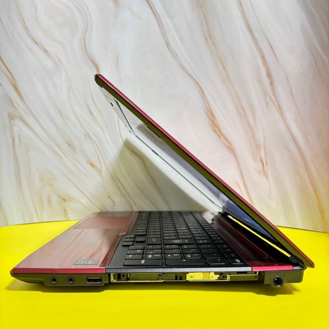 【Office2021付】メモリ8GB！富士通★Win11★爆速SSDノートPC