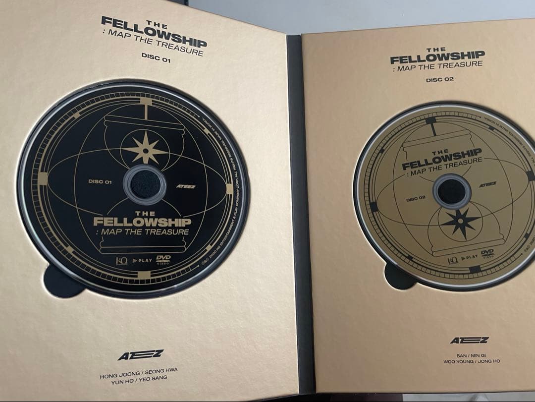 K-POP・アジア ATEEZ THE FELLOWSHIP: MAP THE TREASURE