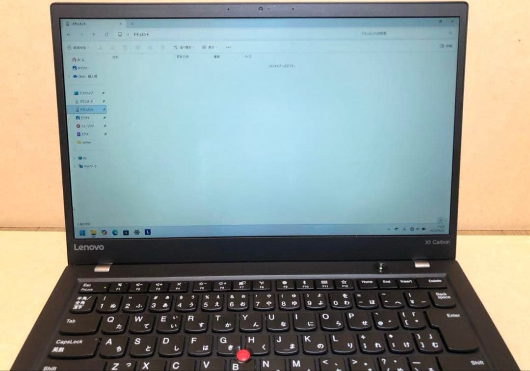 Windowsノート本体 Lenovo ThinkPad X1 Carbon Gen5 i5-7200U