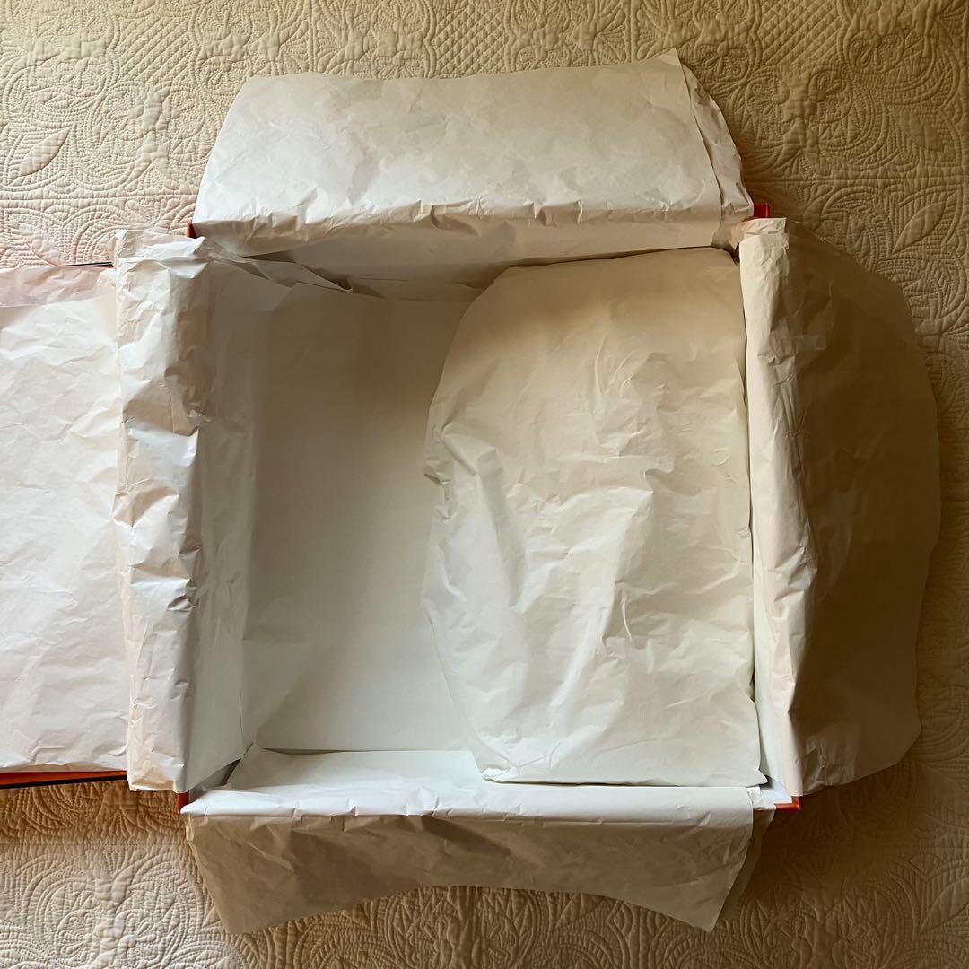 HERMES オレンジ box ケリー　バーキン　34.5✖️34.5✖️14