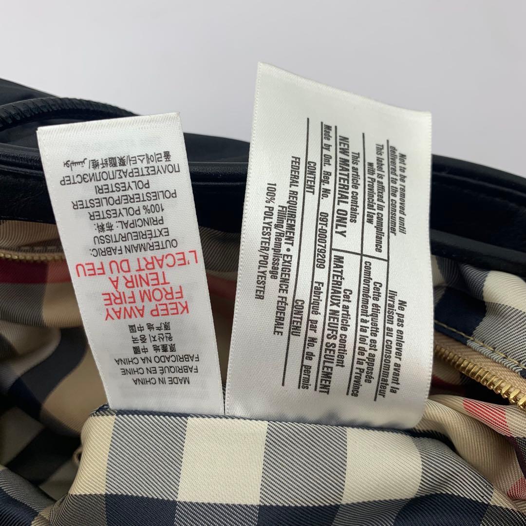 希少！Burberry ノバチェックマザーズバッグ キルティングレザー2Way