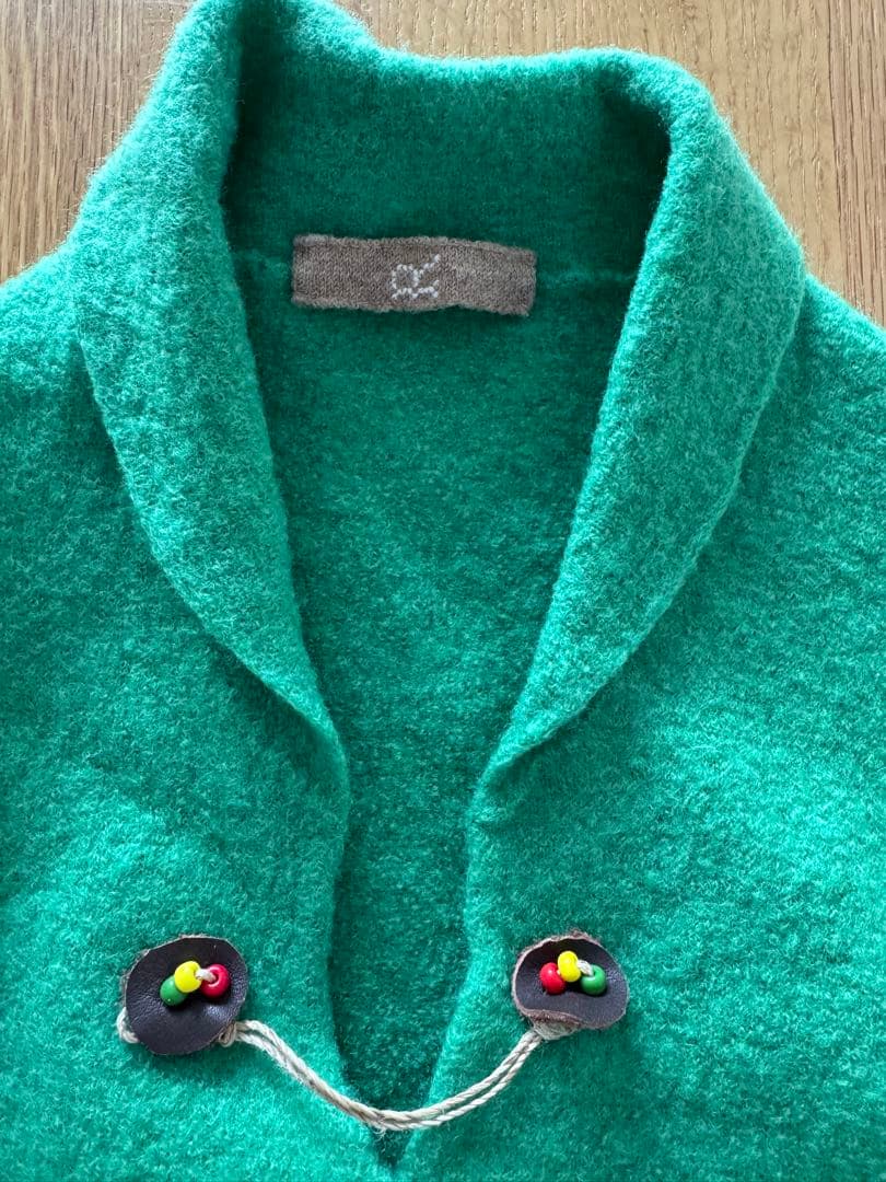 45rpm 45R 縮絨ウール 圧縮ウール　ニット