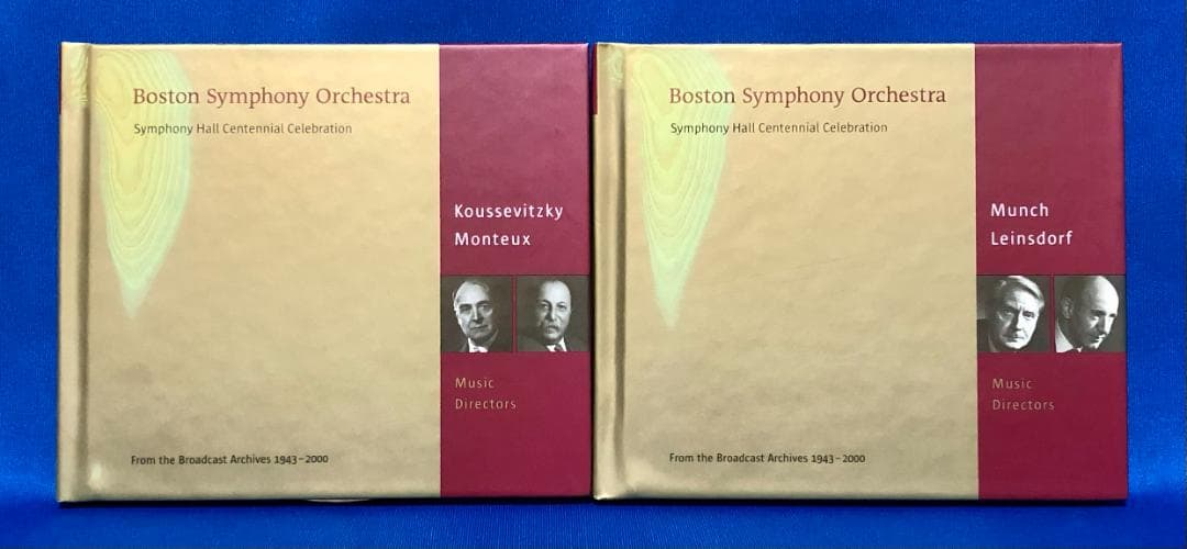 【自主制作盤】ボストン交響楽団★1943-2000年放送録音集 12CD-BOX