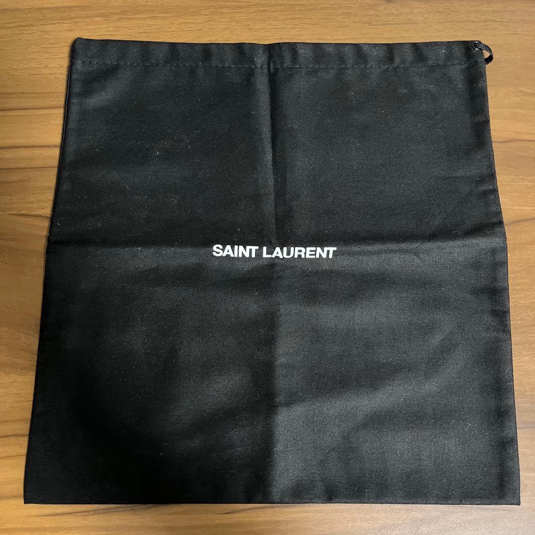 SAINT LAURENT PARIS レザーナローベルト