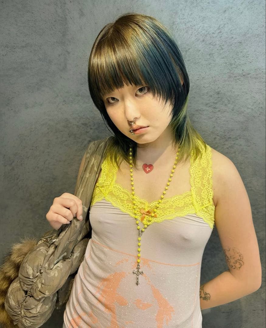 レース　キャミソール