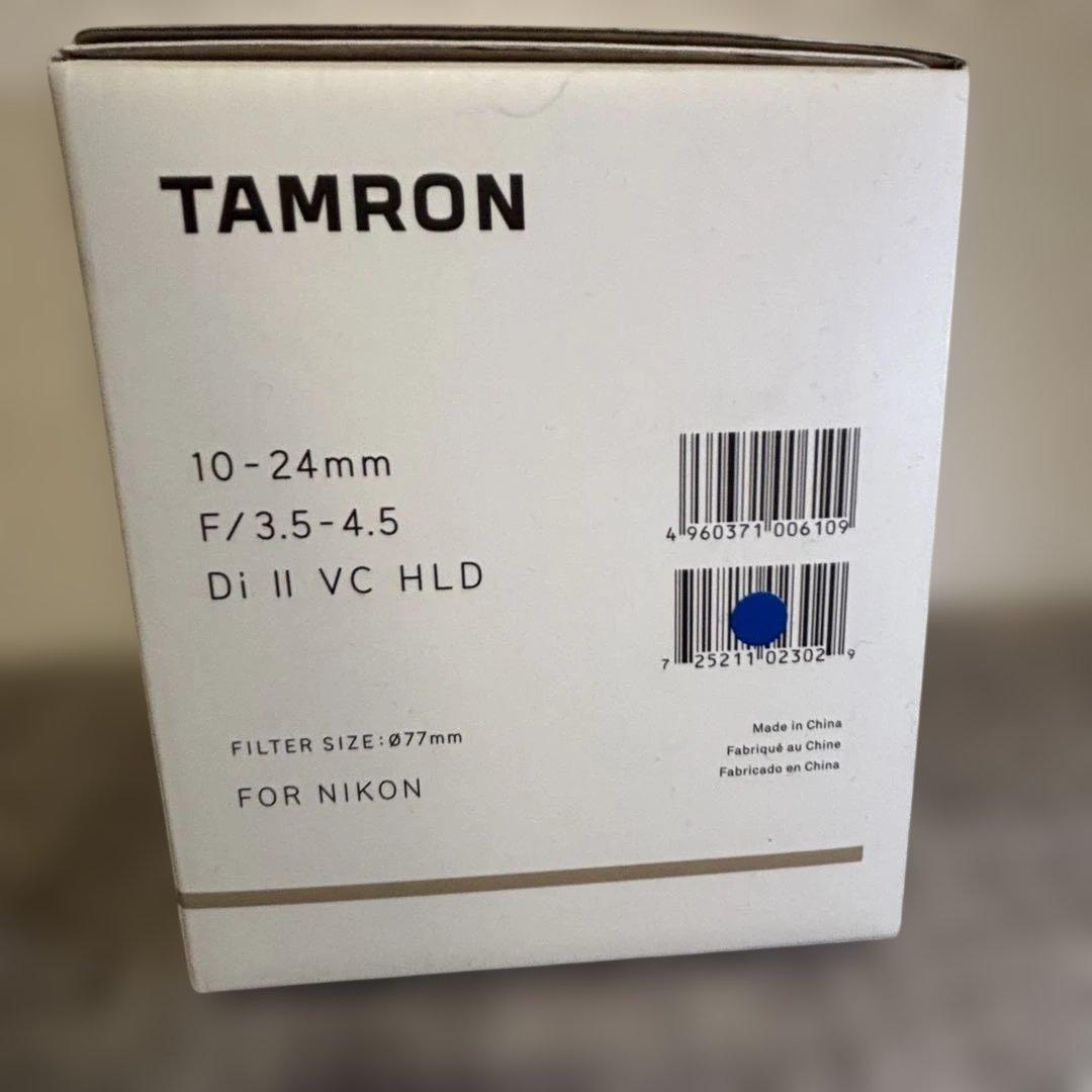タムロン　10-24mm F/3.5-4.5 Di II VC HLD ニコン