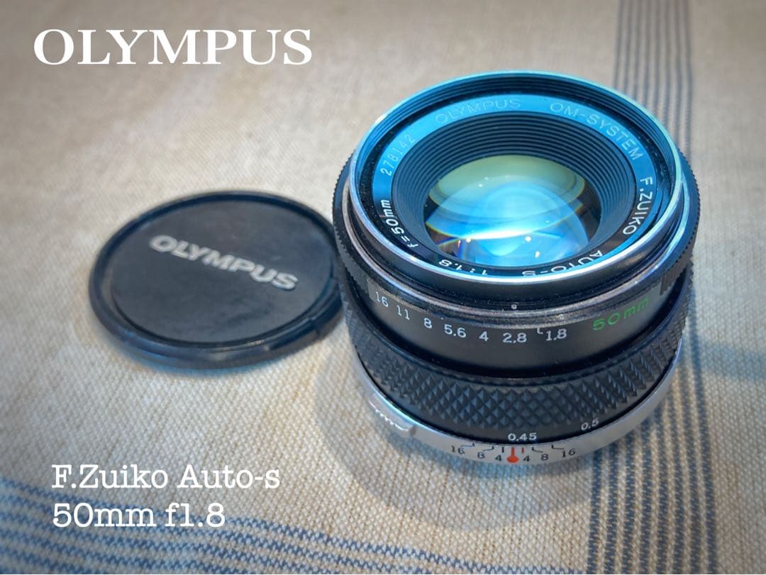 OM-1/zuiko 50mm f1.8★完動品・美品・初期保証！